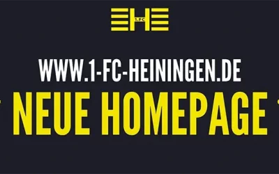 Der 1. FC Heiningen präsentiert stolz seine neue Homepage!